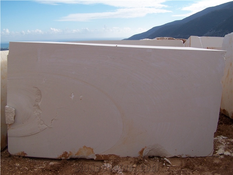 Turkey Limestone Lymra, Limra Limestone Block, White Limestone Blocks