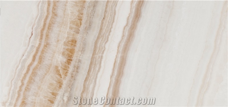 White Onyx Turkey Tiles & Slabs