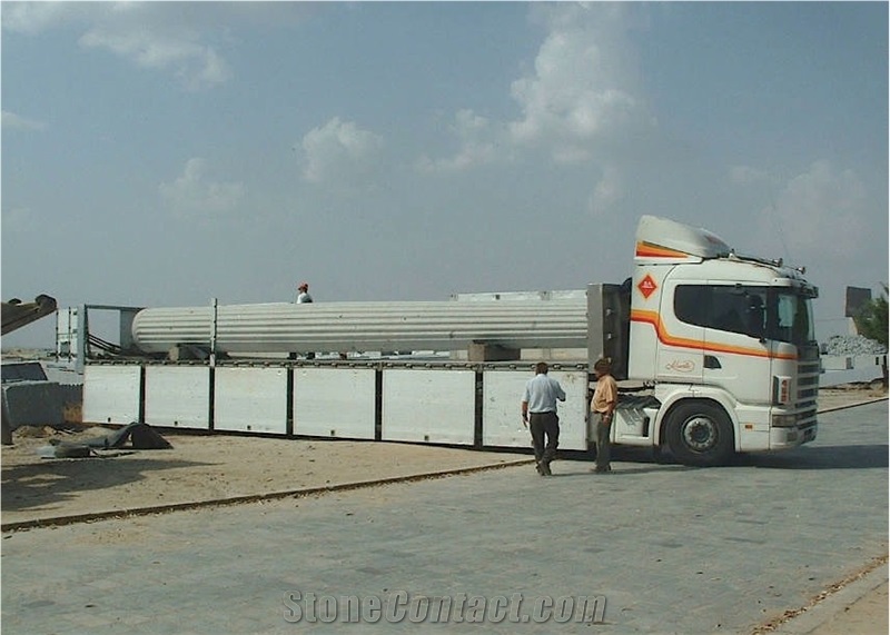 Spain Grey Granite Columns,Roman Column, Handcraft Columns, Gris Quintana Grey Granite Roman Columns