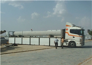 Spain Grey Granite Columns,Roman Column, Handcraft Columns, Gris Quintana Grey Granite Roman Columns