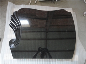 Absolute Black Granite Tombstone,Shanxi Black Granite Monument & Tombstone