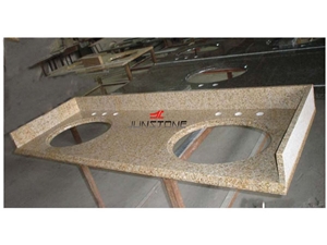 G682 Granite Vanity Top/Yellow Granite Top/Golden Garnet Granite Top