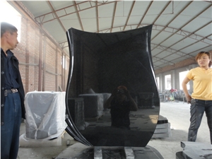 Shanxi Black,Absolute Black,India Black Granite Tombstone