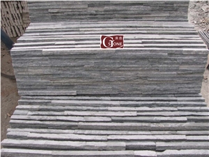 Green Waterfall Cultured Stone, China Green Slate Cultured Stone