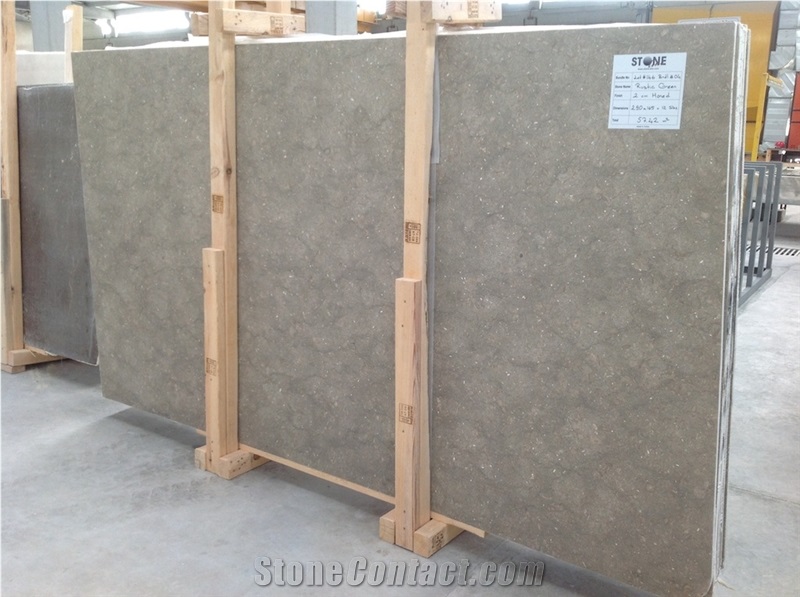 Seagrass Limestone Slabs, Green Polished Limestone Floor Tiles, Wall Tiles