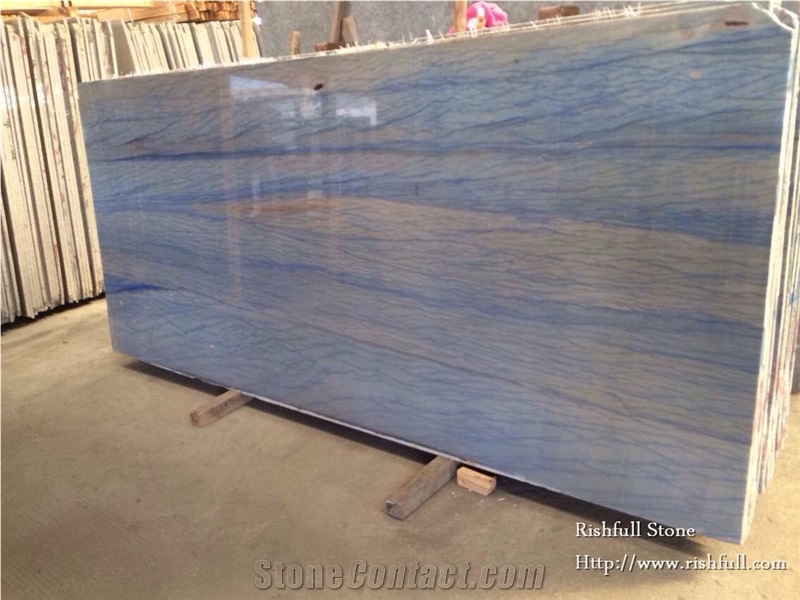 Azul Macaubas Quartzite Slabs, Azure Quartzitr Slab,Blue Quartzite