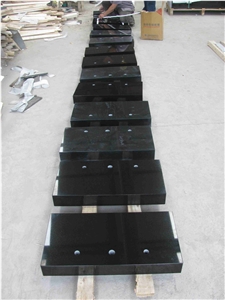 China Absolute Black Granite Polished Monument & Tombstone, China Shanxi Black Granite Polished Monument,China Absolute Black Polished Memorials & Headstones