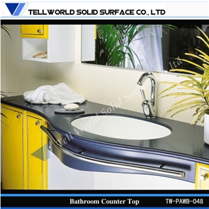 Black Design Marble Wash Basin & Sink