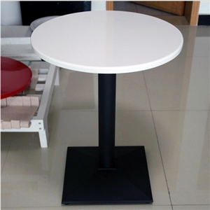 black dining table