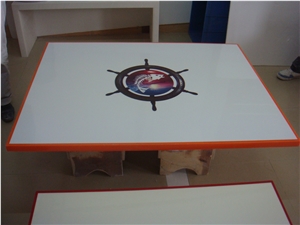 China Troditional Design Quartz Tea Table
