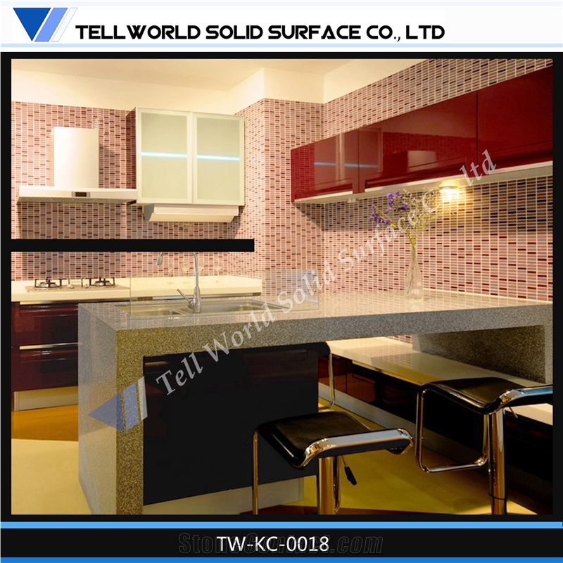 Chinese Brown Granite Kitchen Countertops