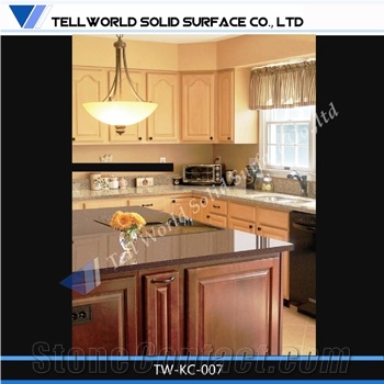 Engineered Stone Kitchen Countertops,Kitchen Worktop,Solid Surface Kitchen Top