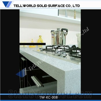 Engineered Stone Kitchen Countertops,Kitchen Worktop,Solid Surface Kitchen Top