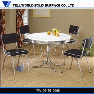 Food Court Char and Table Modern Dining Table