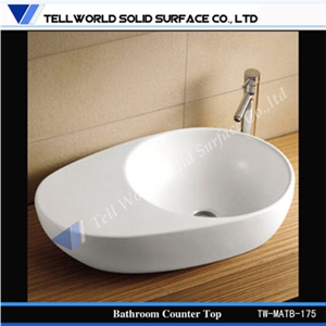 Solid Surface Wash Basin Modern Designs