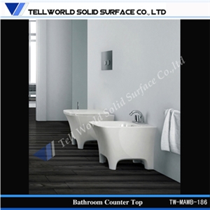 Solid Surface Wash Basins,Artificial Marble Bathroom Basins