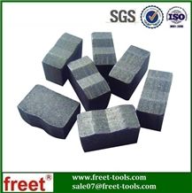 Sharpness Long Lifespan Diamond Segment for Stone Processing