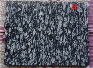 Zebra Black Granite ,Owl Z.Black Granite Slabs & Tile, Dark Grey Granite