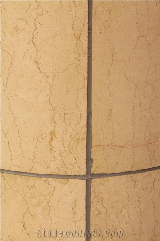 Super Thin & Arc Form Natural Stone Honeycomb Panels for Column