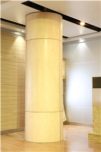 Super Thin & Arc Form Natural Stone Honeycomb Panels for Column