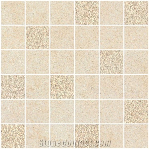 Beige Bathroom Non Slip Rustic Porcelain Wall Tile