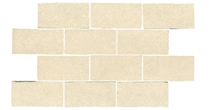 Beige Bathroom Non Slip Rustic Porcelain Wall Tile