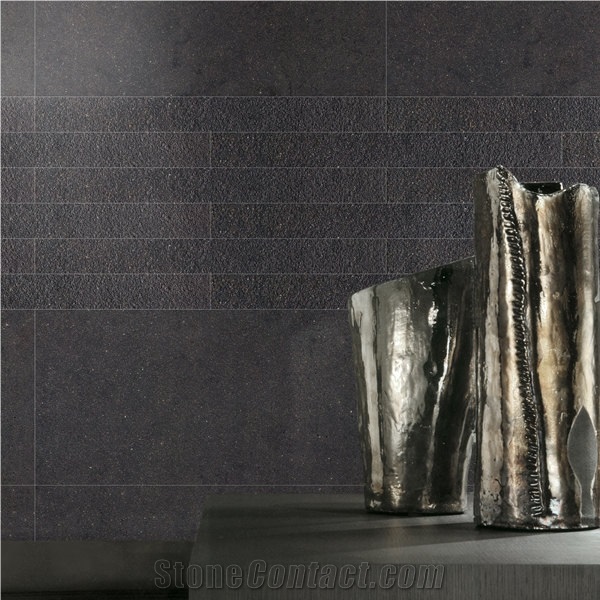 Black Rustic Wall Tile Porcelain Building Material for Kitchen