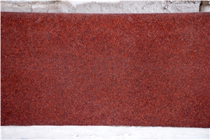 Jhansi Red Polished Granited Slabs, Red Granite India Tiles & Slabs