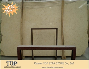 Egyptian Yellow Silvia Marble Slab, Egypt Beige Marble