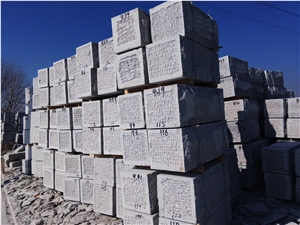 G341 Granite Garden Wall Stone Block,Retaining Wall Block Mushroom Stone