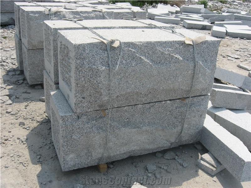 Split Face Mushroom Wall Cladding Block,Granite Mushroomed Stone