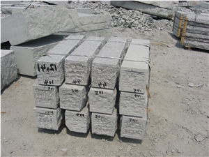 Split Face Mushroom Wall Cladding Block,Granite Mushroomed Stone