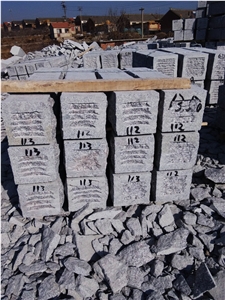 Wholesale Cheap G341 Granite Garden Mushroom Wall Stone Block