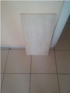 White Travertine Medium Slabs & Tiles, Turkey Beige Travertine