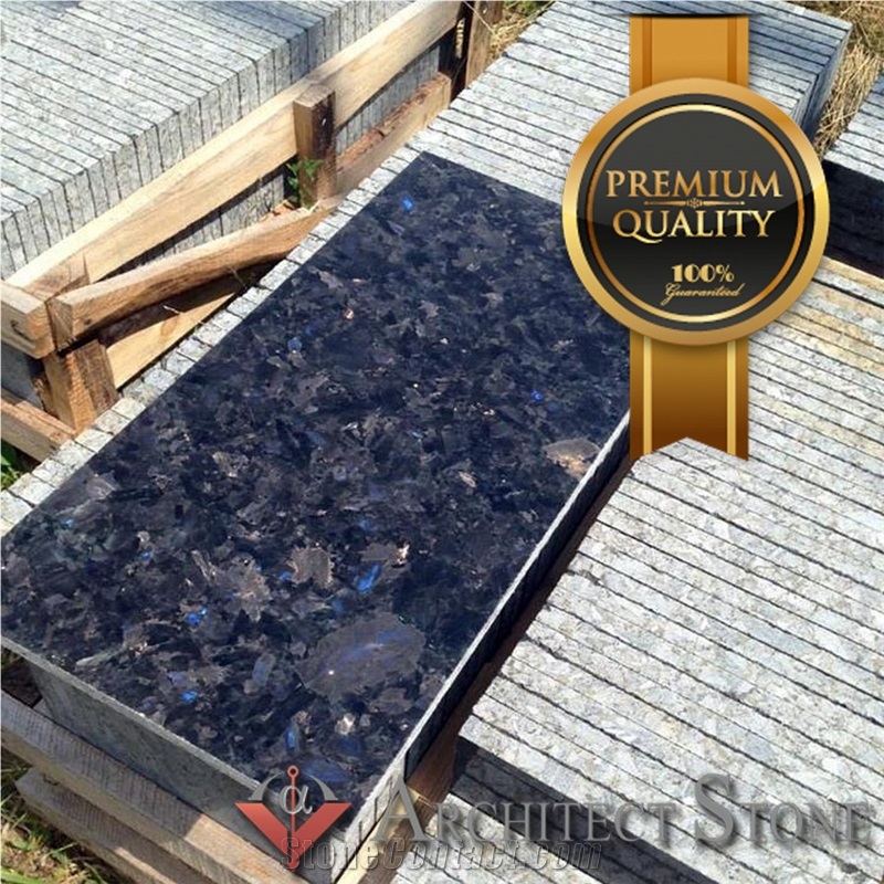 Volga Blue Labradorite Tiles, Volga Blue Granite