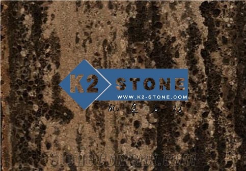Brown Limestone/Bronze Limestone/Cappuccino/Rusty Manchu Caviar Tiles & Slabs