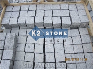 G341 Grey Granite Cubes Setts Pavers