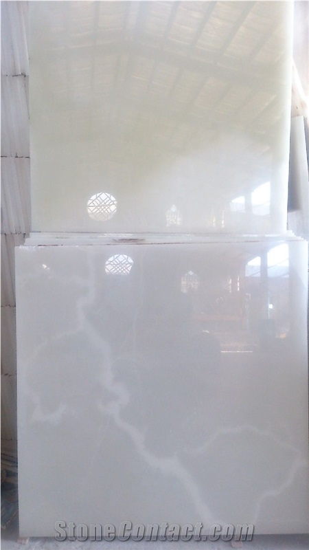 Afghan White Onyx Block