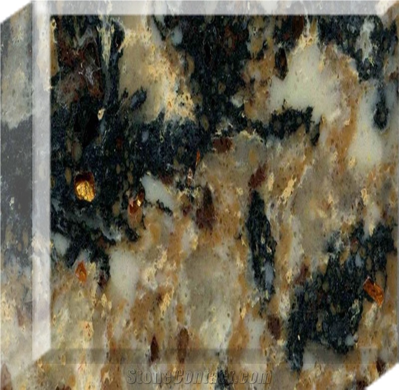 Brown Stony Quartz Stone,Engineered Stone