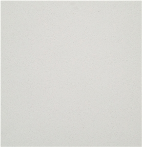 Pure White Quartz Stone Kitchen Design