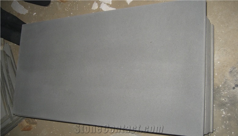 Bluestone Grey Honed Tiles, China Grey Blue Stone