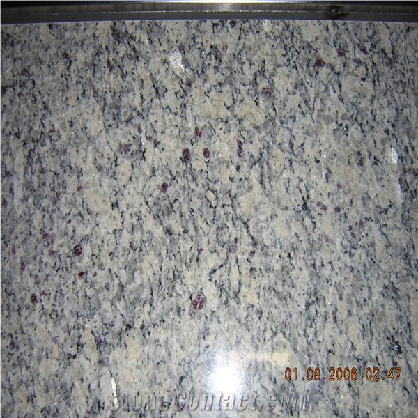 Brazil Santa Cecilia Light Granite Slabs & Tiles, Brazil Yellow Granite