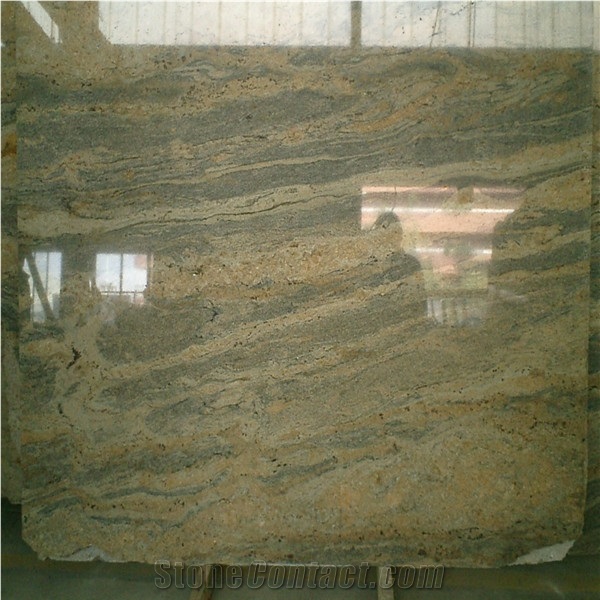 Juparana Vyara Gold Granite Slabs & Tiles,India Yellow Granite Tiles