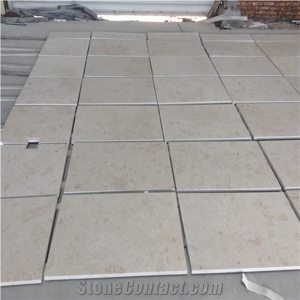 Jura Beige Limestone Honed Surface Slabs & Tiles, Germany Beige Limestone