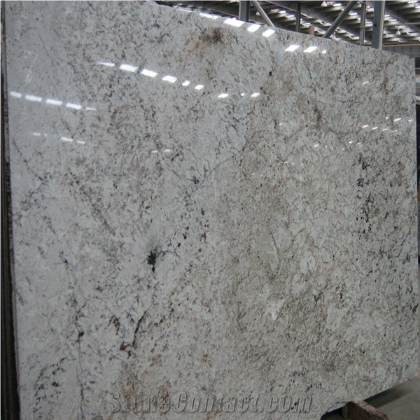 White Galaxy Granite Slabs & Tiles, Brazil White Granite