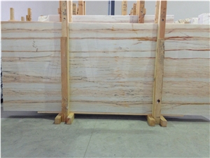 Rosa Aurora Wooden, White Wooden Marble Slabs Rosa Aurora Wooden, White Wooden Marble Slabs