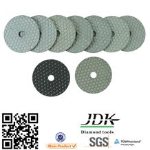 Dry Polishing Pad Diamond Polishing Flexible Grinding Pads Dry Polishing Pads 8 Steps 3 Steps Granite Grinding Polishing Tools Diamond Tools Abrasive