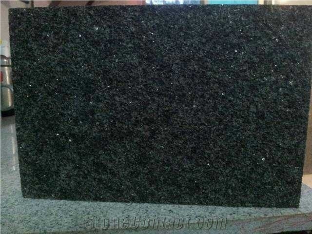 Green Galaxy Granite Slab & Tile, India Green Granite