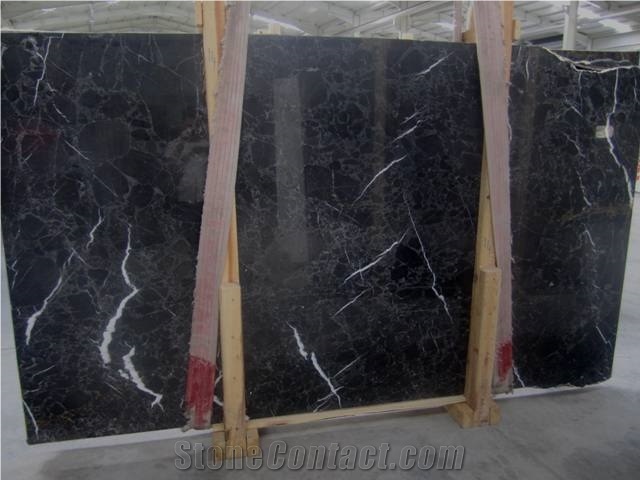 Alanya Black Marble Block, Turkey Black Marble