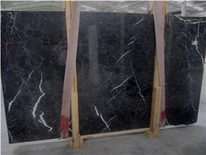 Alanya Black Marble Block, Turkey Black Marble
